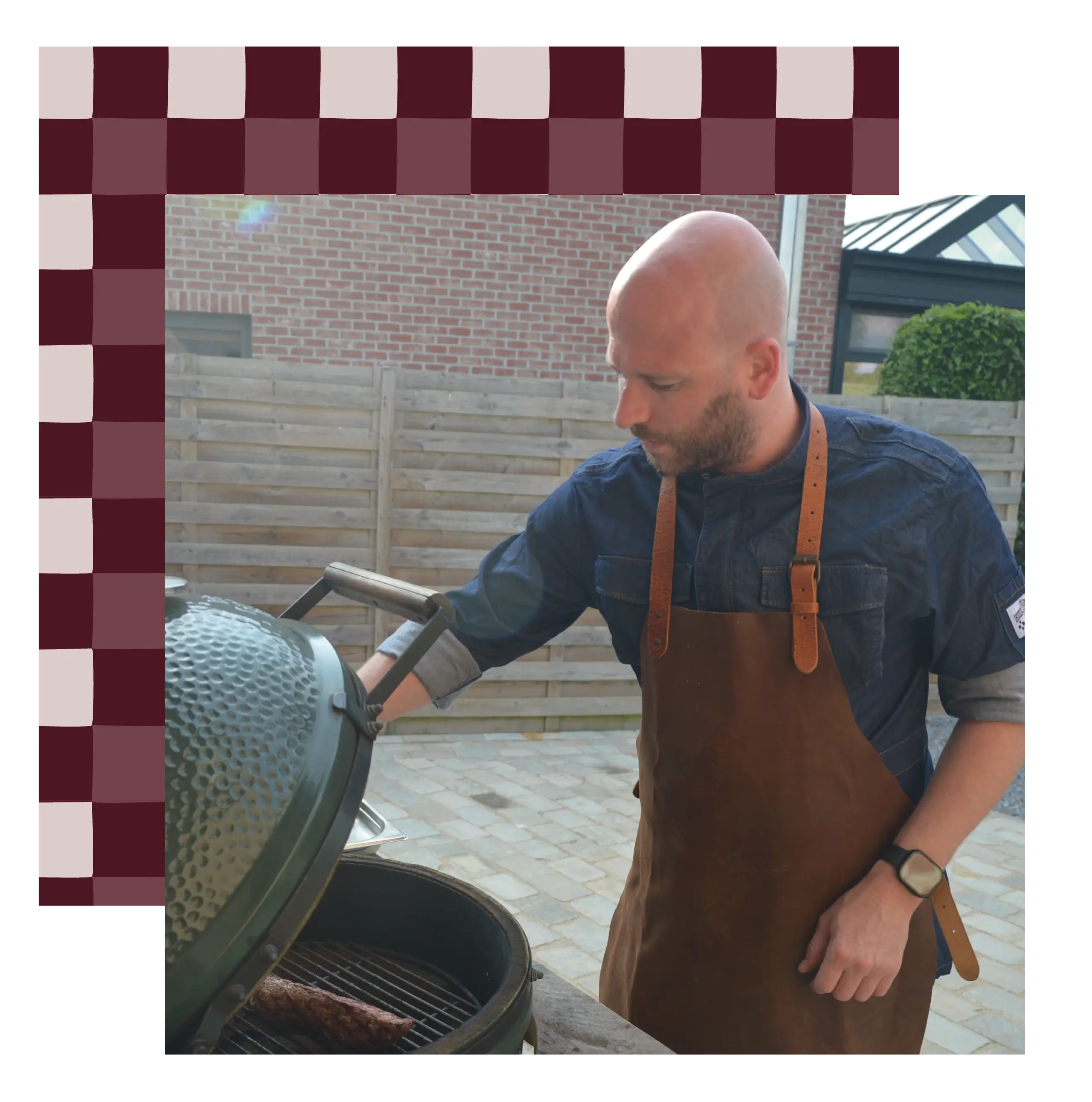 Joos en Kim van Spijs & Drank in hun keuken in Alken